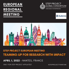 STEP Project European Meeting – Teaming-up for Research